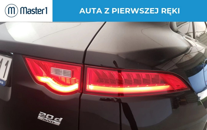 Jaguar F-Pace cena 80850 przebieg: 201940, rok produkcji 2016 z Szczawnica małe 191